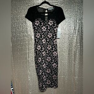 Almost Famous Black Lace Dress - Size Small - NWT